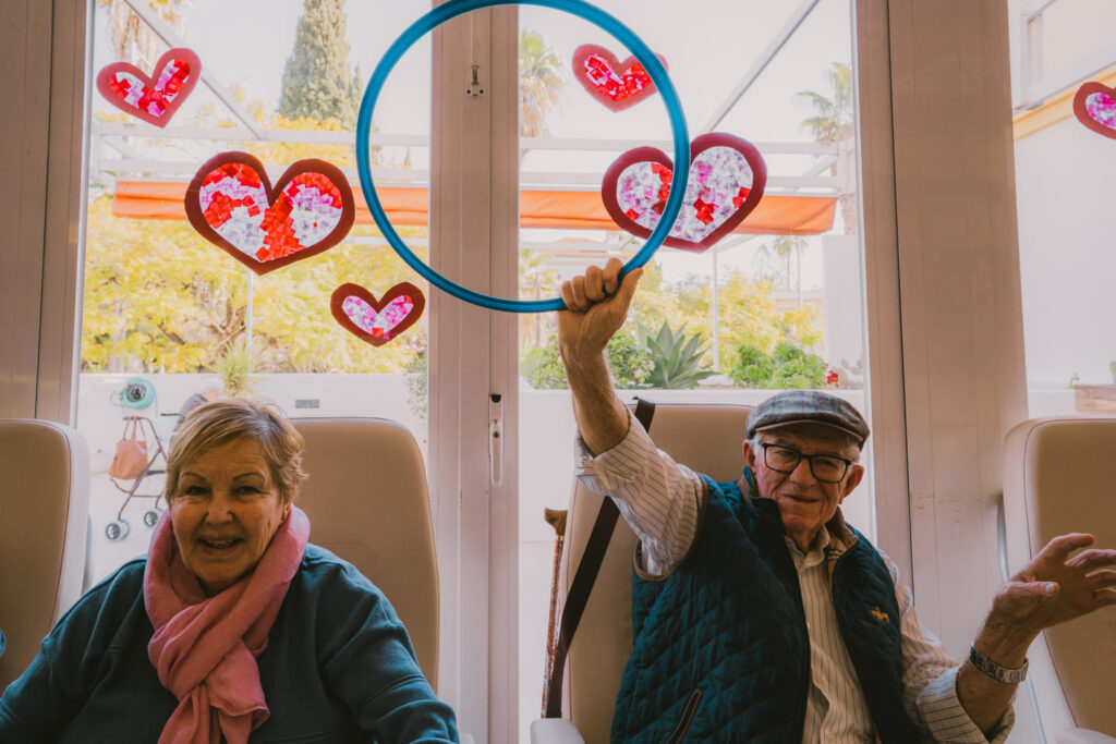 Pareja en San Valentín en Residencial Costa Nevada