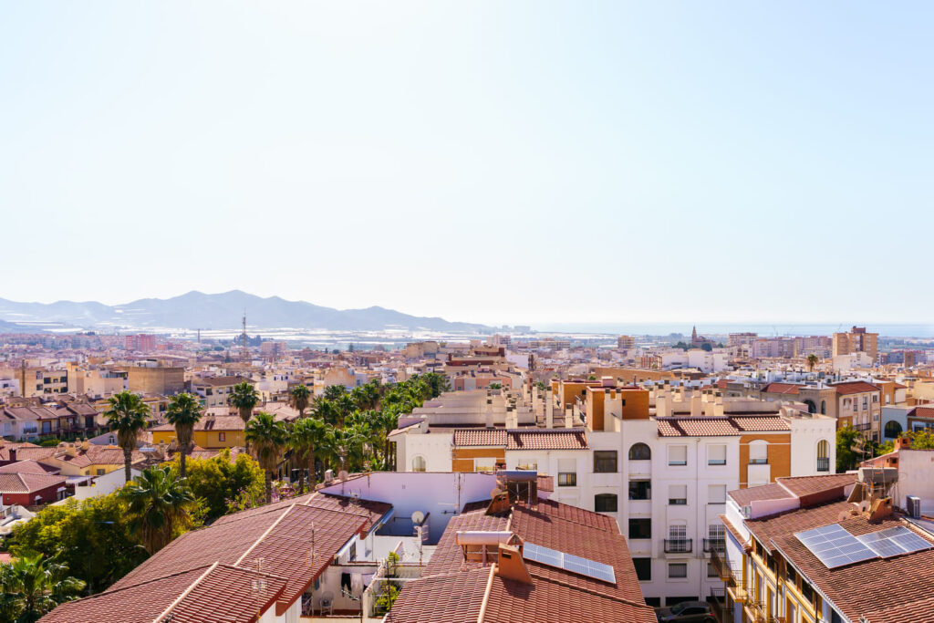Vista aérea de Motril desde Residencial Costa Nevada